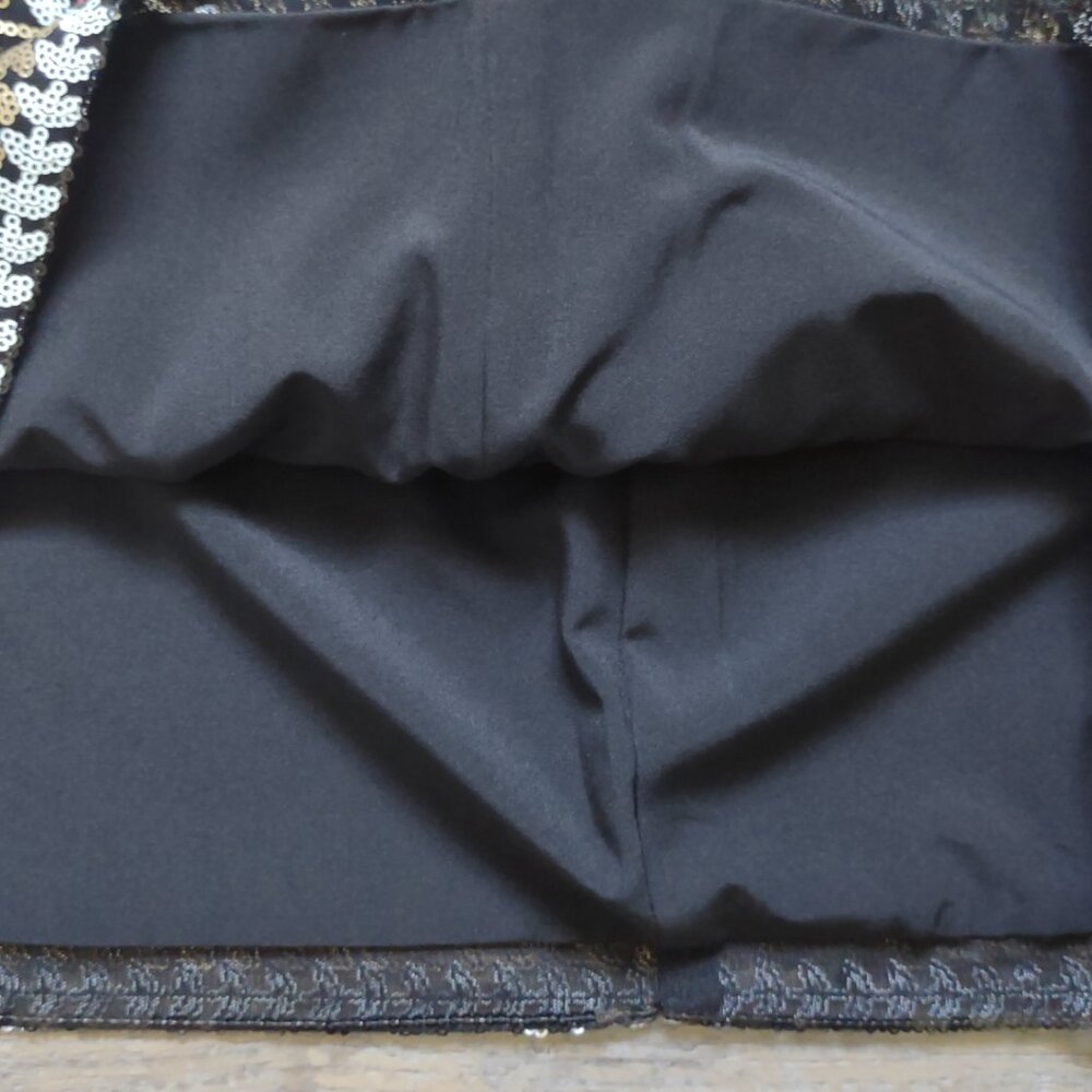 Guess Short Skirt Sequin Aztec Pattern Multi-Colo… - image 3